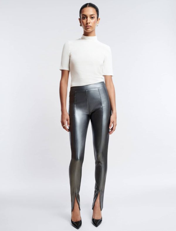 Bcbg Faux Leather Slim Pant