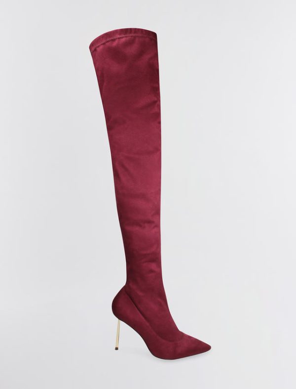 Bcbg Kiki Over-The-Knee Boot BURGUNDY - Image 3