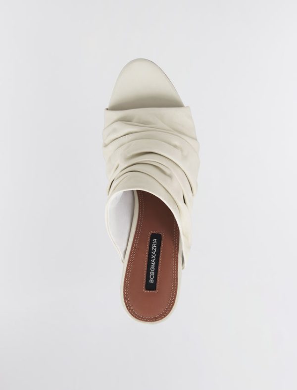 Bcbg Sarani Leather Heel Optic White - Image 6