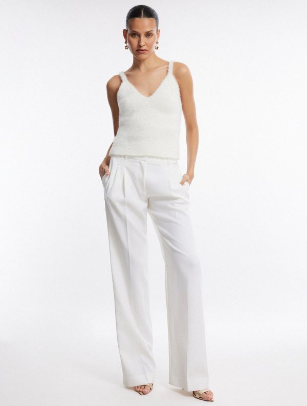 Bcbg Sweater Tank & Shrug Set Gardenia - Image 2