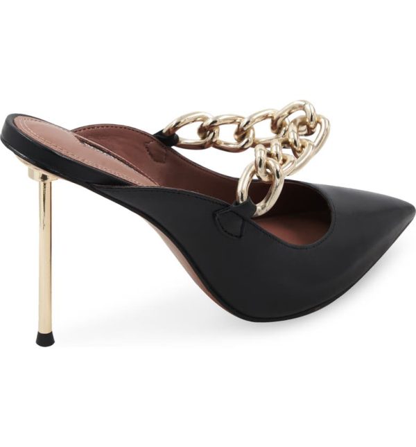 Bcbg Marlise Pointed Toe Mule Black - Image 2