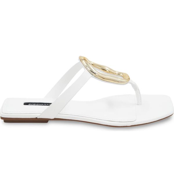 Bcbg Kima Flip Flop White - Image 3