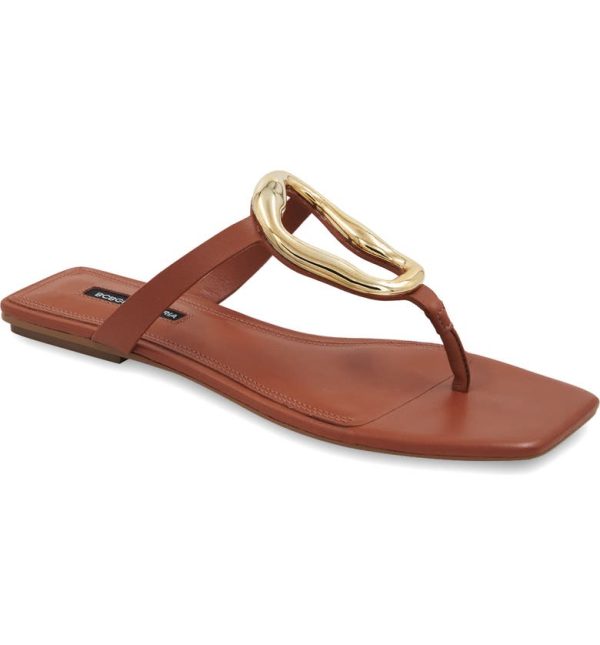 Bcbg Kima Flip Flop Cognac