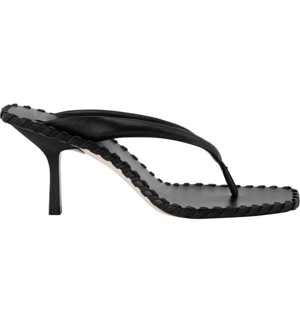 Bcbg Mimi Sandal Black Leather - Image 3