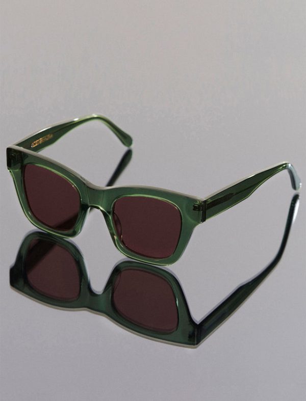 Bcbg Modern Muse Square Sunglasses Sage - Image 6