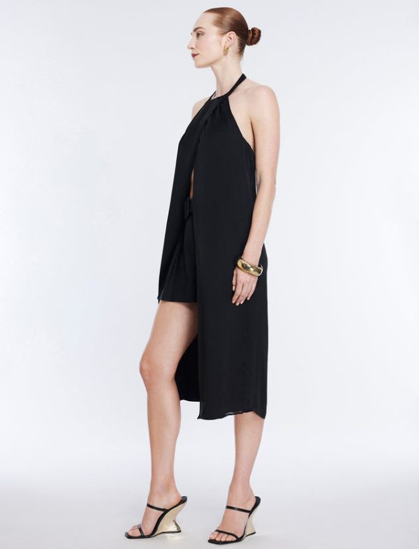 Bcbg Halter Tunic Top Black - Image 3