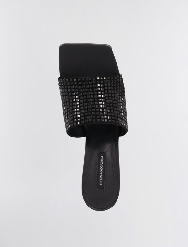 Bcbg Porsha Slide Heel Black Sequins - Image 7