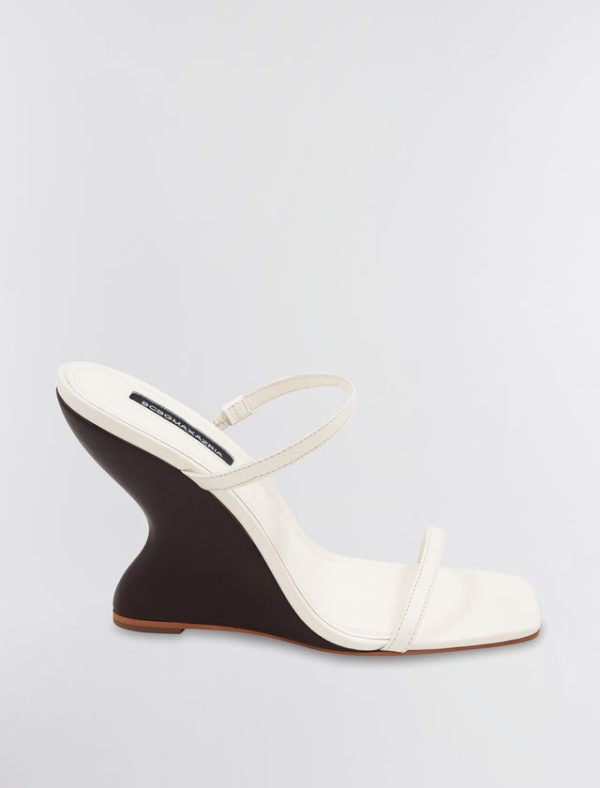 Bcbg Westa Wedge Heel Gardenia - Image 5