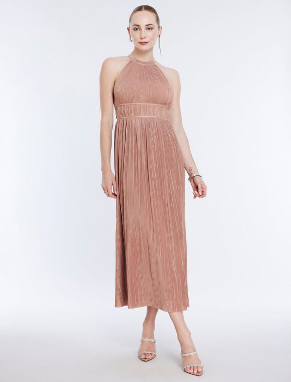 Bcbg Helenia Evening Gown Cafe Au Lait - Image 2