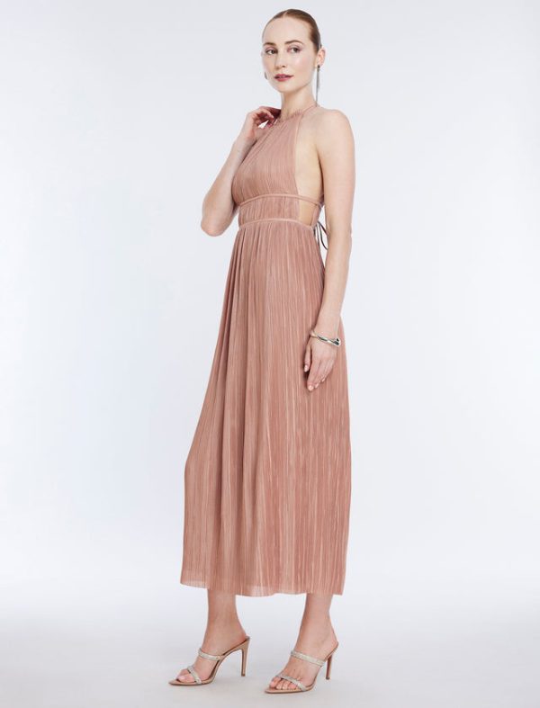 Bcbg Helenia Evening Gown Cafe Au Lait - Image 3