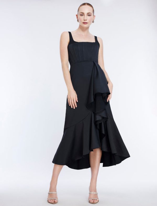 Bcbg Alloria Sleeveless Cocktail Dress Black - Image 6