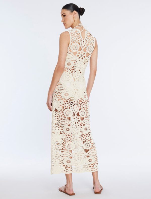 Bcbg Rafaela Lace Dress Natural - Image 4