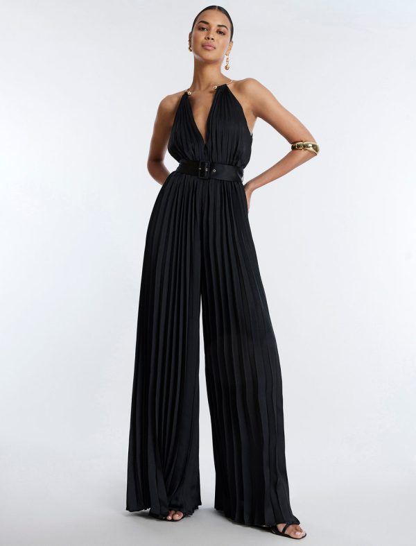 Bcbg Libby Wide Leg Belted Jumpsuit - Image 2