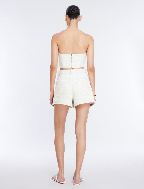 Bcbg Tweed Crop Top - Image 4