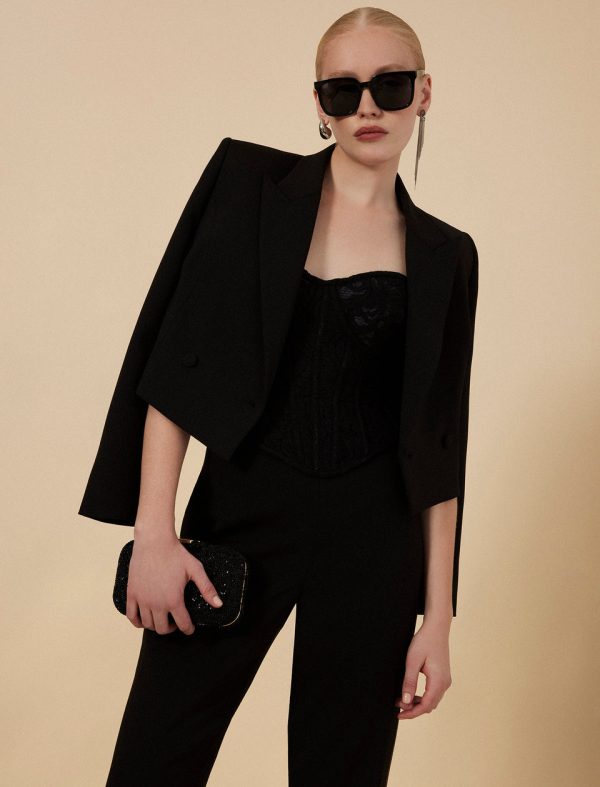 Bcbg Cropped Blazer