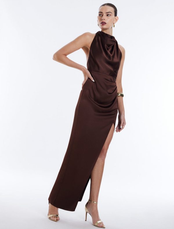 Bcbg Allison Cowl Neck Evening Gown - Image 5