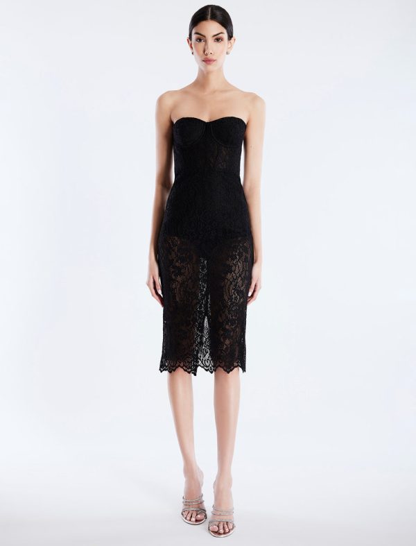 Bcbg Becca Lace Midi Dress - Image 2