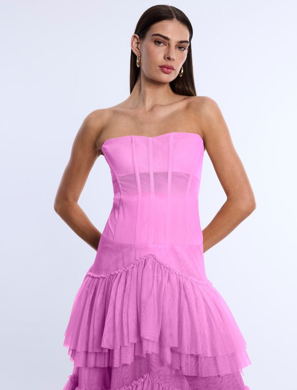 Bcbg Strapless Corset Gown - Image 5