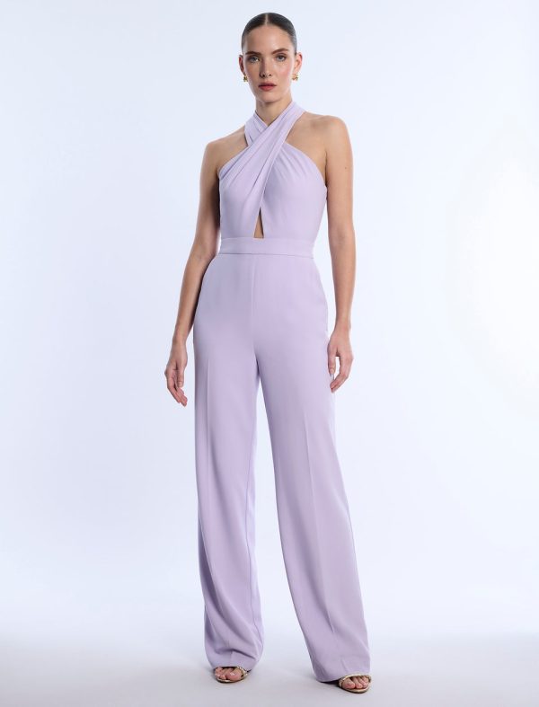 Bcbg Cross Neck Jumpsuit - Image 4