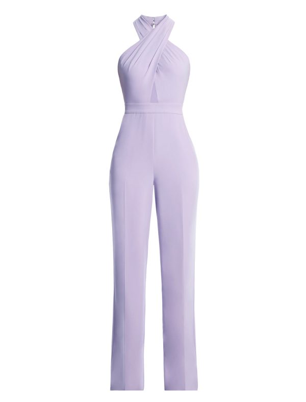 Bcbg Cross Neck Jumpsuit - Image 8