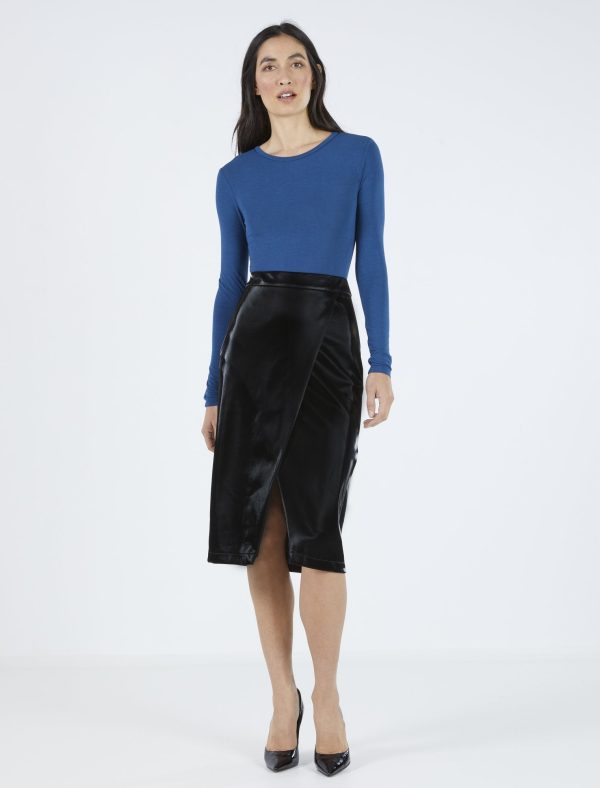 Bcbg Crew Neck Long Sleeve Top - Image 2