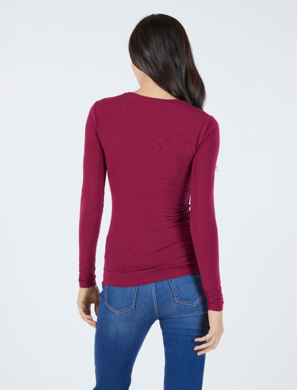 Bcbg Crew Neck Long Sleeve Top - Image 16