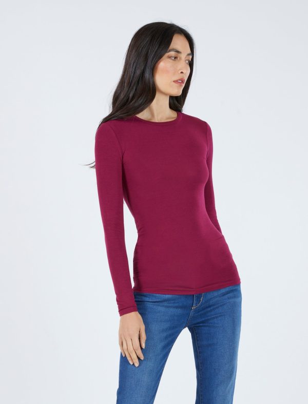 Bcbg Crew Neck Long Sleeve Top - Image 26