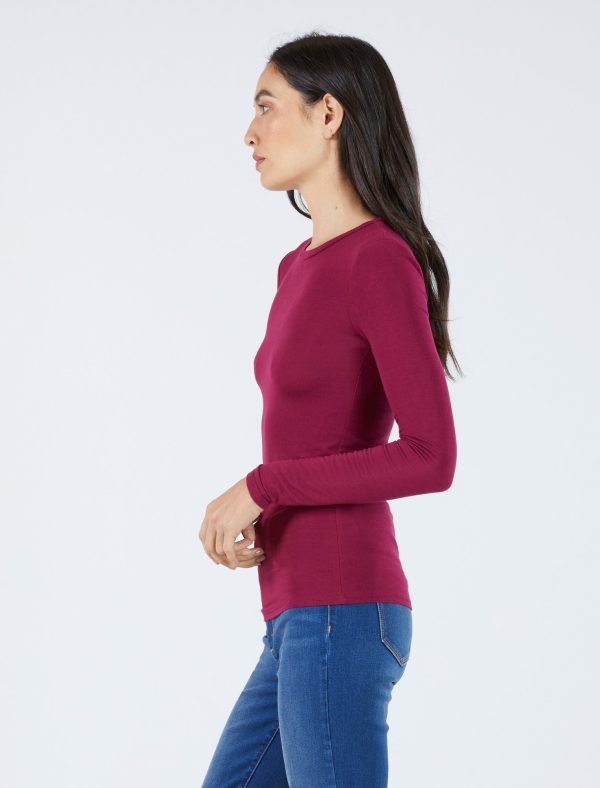 Bcbg Crew Neck Long Sleeve Top - Image 28