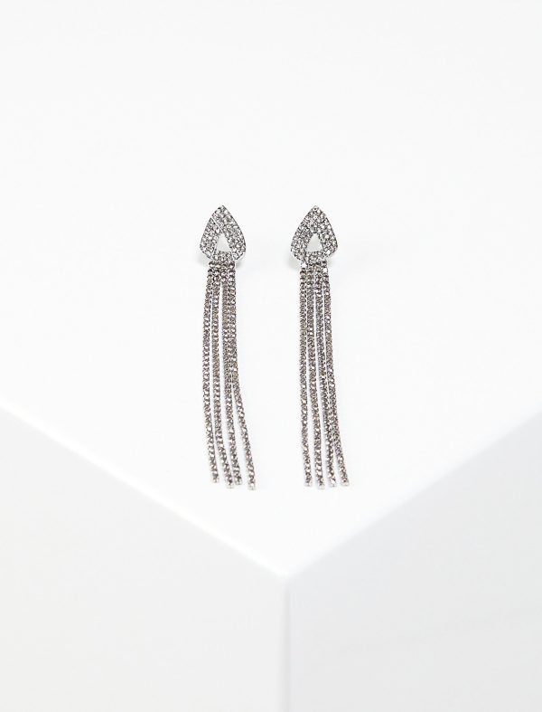 Bcbg Crystal Fringe Drop Earrings - Image 6