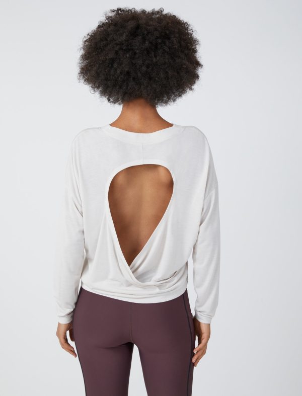 Bcbg Cutout Back Pullover Shirt - Image 4