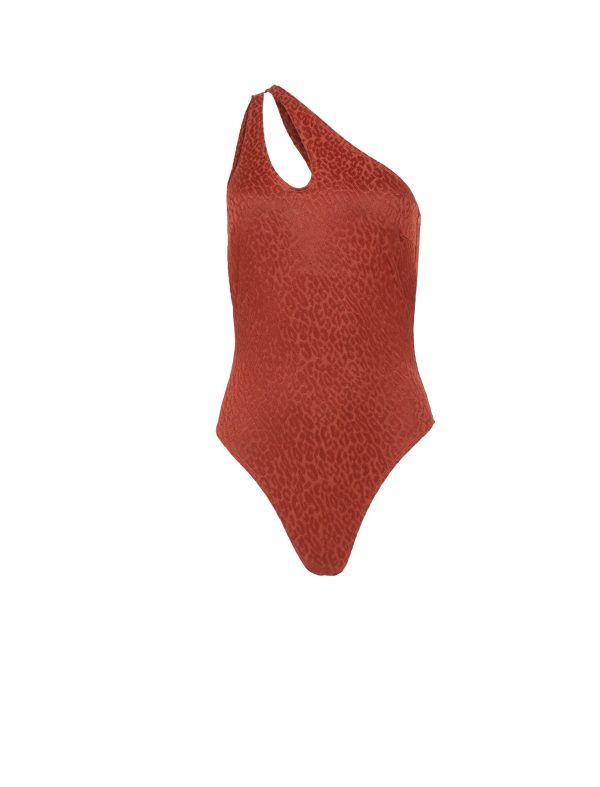 Bcbg Cutout One Shoulder One-Piece - Image 8