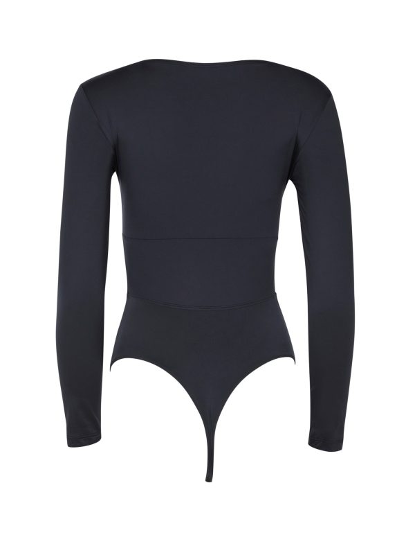 Bcbg Delaney Long Sleeve Teddy Bodysuit - Image 23