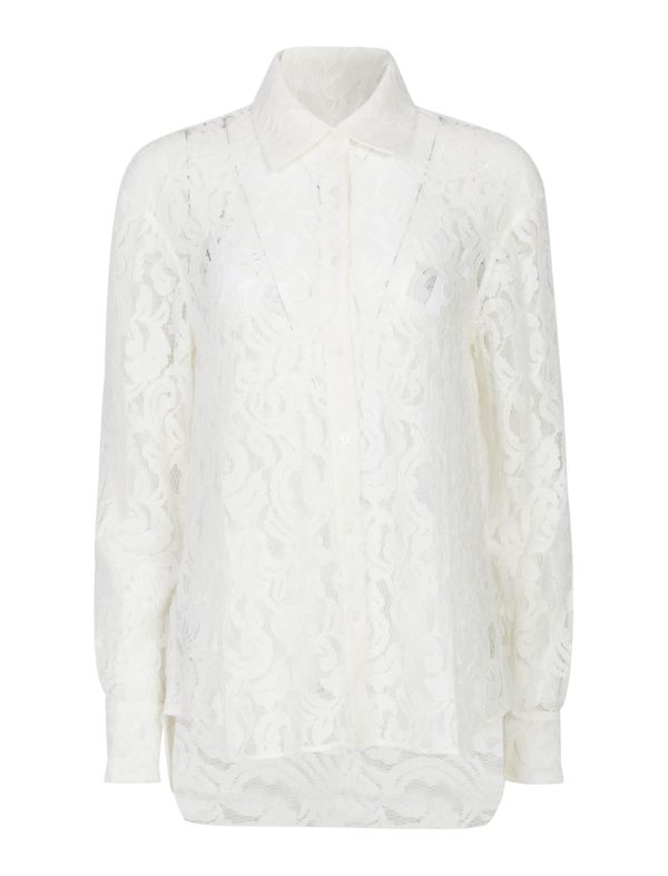 BCBG DELCY COTTON TOP - GARDENIA - Image 7