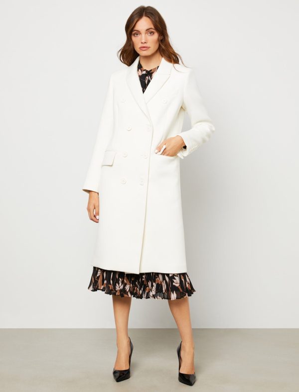 Bcbg Double-Breasted Fitted Coat - Image 3