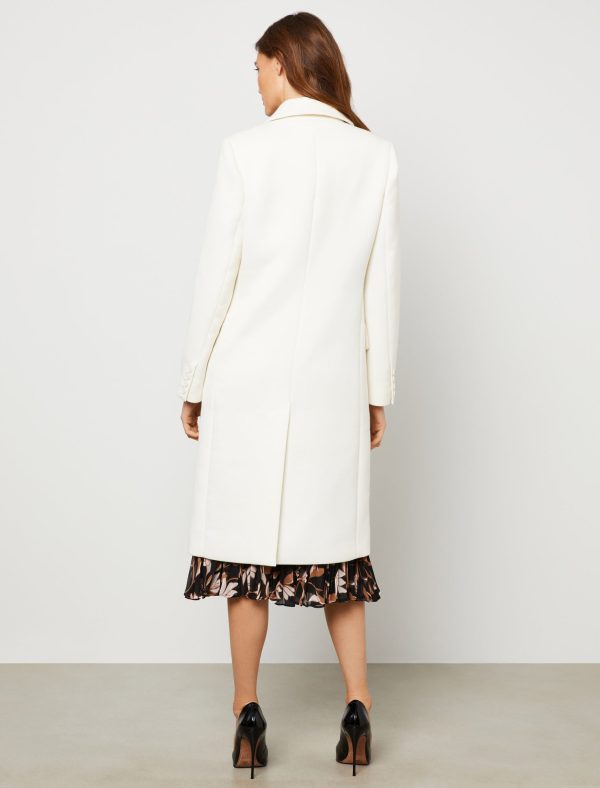 Bcbg Double-Breasted Fitted Coat - Image 5