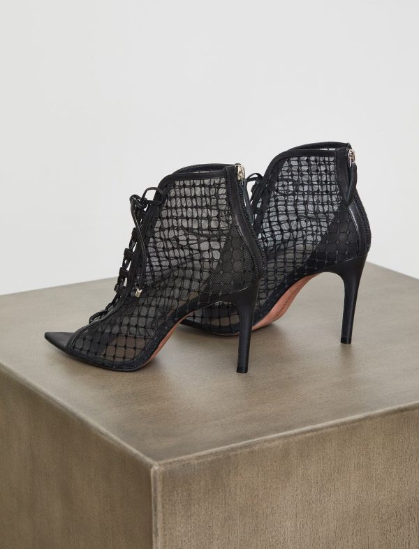 Bcbg Ellise Mesh Lace-Up Bootie - Image 2