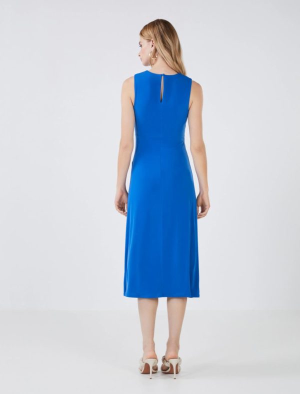 BCBG ELOISE MIDI DRESS - PRINCESS BLUE - Image 4