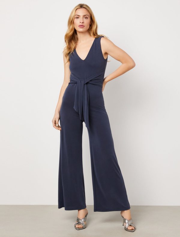 Bcbg Front Tie Jumpsuit