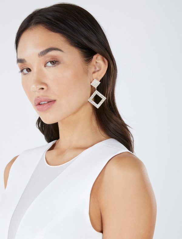 Bcbg Geo Crystal Earrings - Image 2