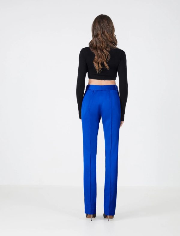 BCBG ISABETTA TROUSER - LAPIS BLUE - Image 3