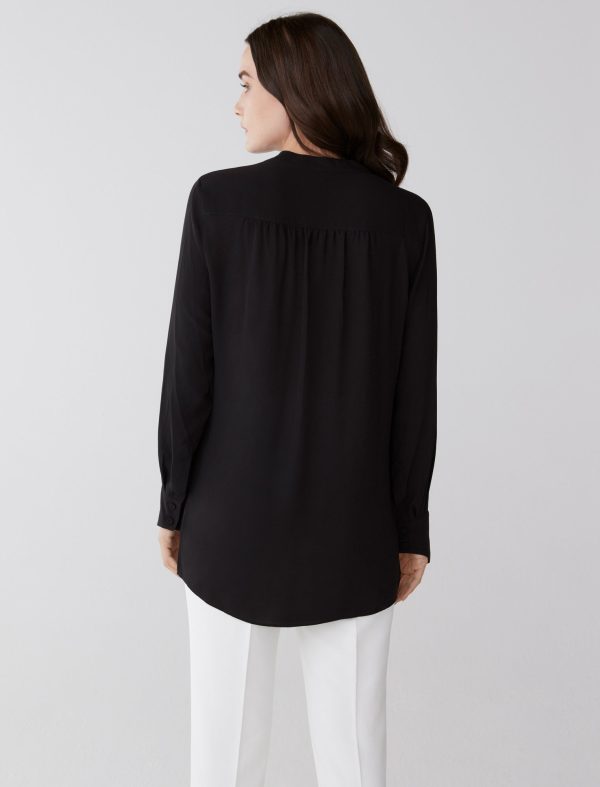 Bcbg Jaklyn Draped Front Blouse - Image 4