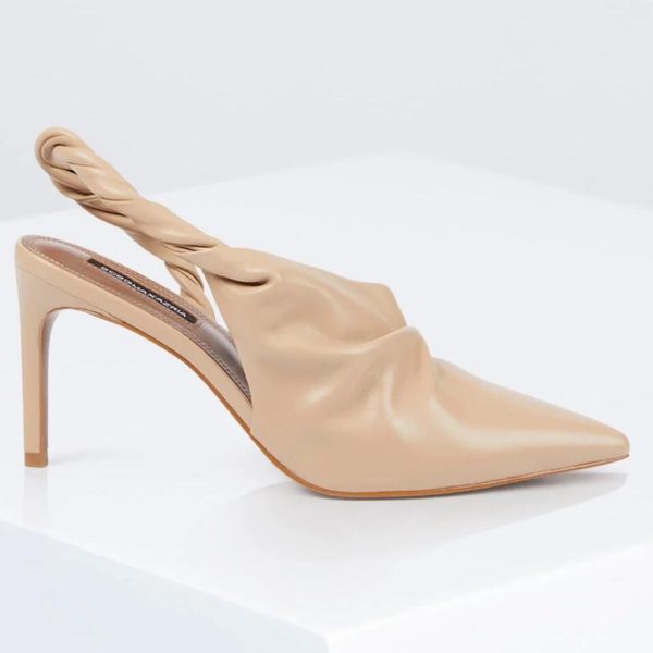 BCBG JINDA D'ORSAY PUMP HEEL - TAN - Image 3