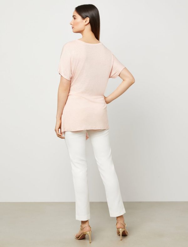 Bcbg Knotted-Waist Tee - Image 11