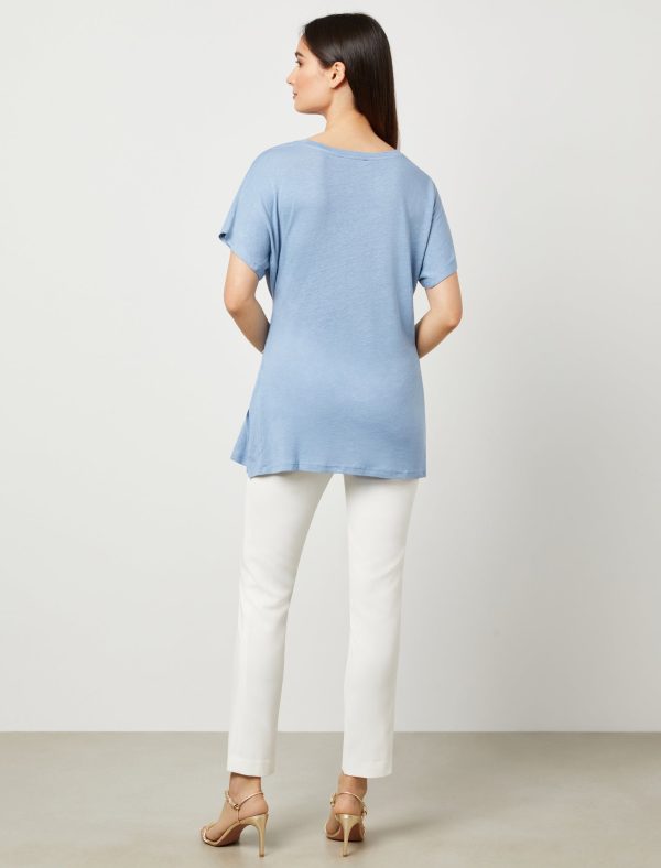 Bcbg Knotted-Waist Tee - Image 16