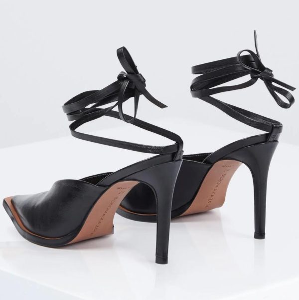 BCBG LEONOR MULE PUMP HEEL - BLACK - Image 2