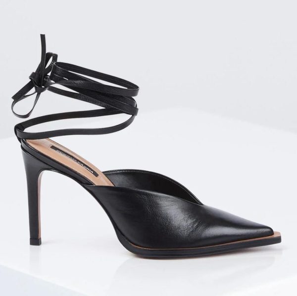 BCBG LEONOR MULE PUMP HEEL - BLACK - Image 3