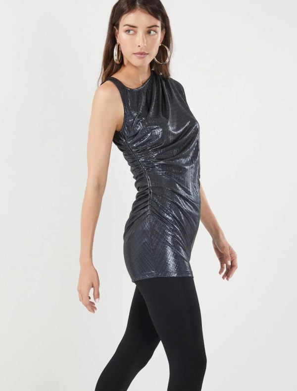 BCBG LIA ASYMMETRICAL TOP - ASTRAL AURA - Image 3