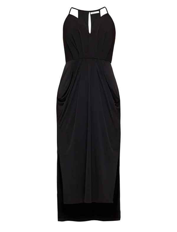 BCBG MAXINE SHEATH DRESS - BLACK - Image 7