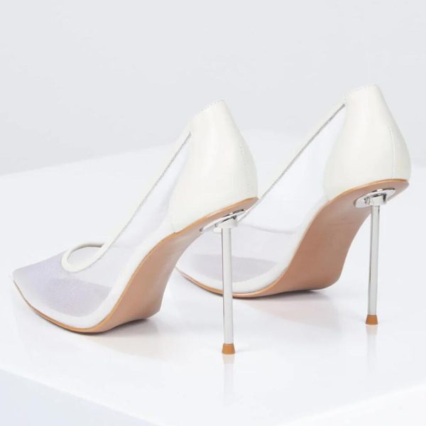 BCBG MAXXA PUMP HEEL - OPTIC WHITE - Image 2